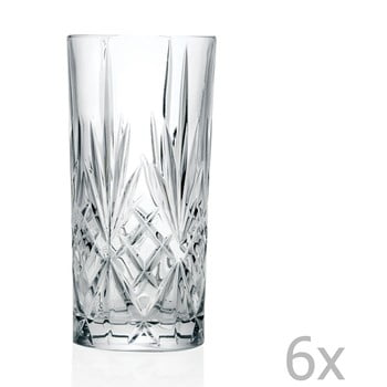 Set 6 pahare rcr cristalleria italiana sofia