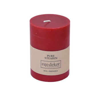 Lumânare baltic candles eco, înălțime 10 cm, roșu