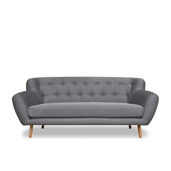 Canapea cu 3 locuri cosmopolitan design london, gri