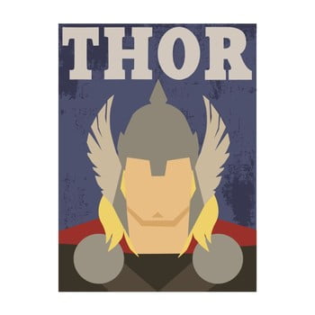 Poster Blue-Shaker Super Heroes Thor, 30 x 40 cm