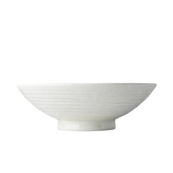 Bol din ceramică pentru ramen mij star, ø 25 cm, alb
