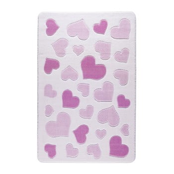 Covor pentru copii sweet love pink, 100 x 150 cm