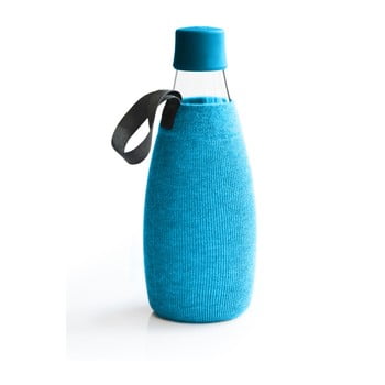 Husă pentru sticlă cu garanție pe viață retap, 800 ml, albastru deschis