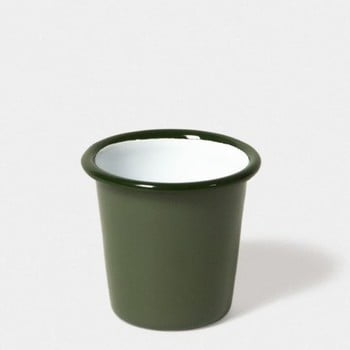 Pahar smălțuit Falcon Enamelware, 124 ml, verde deschis