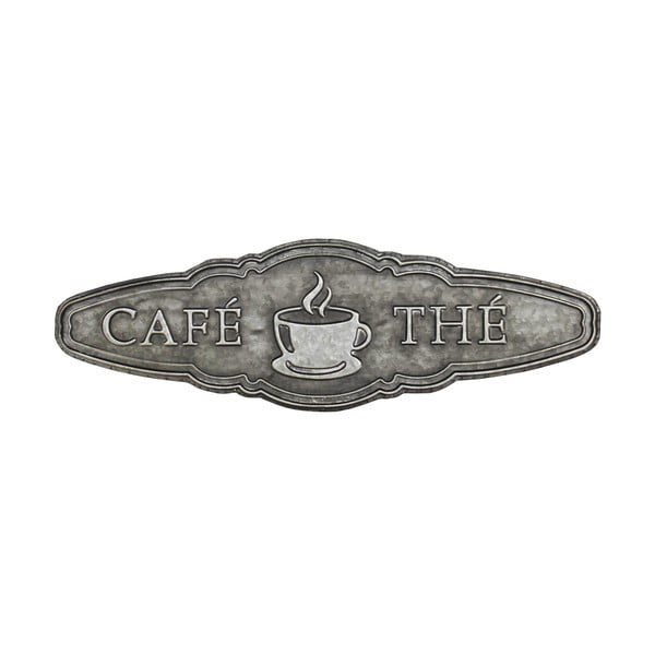 Nástěnná kovová cedule Antic Line Café ou Thé