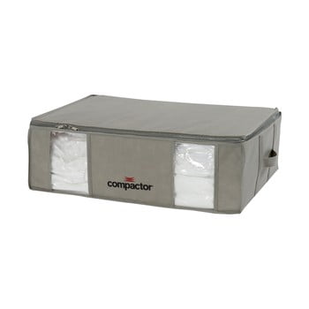 Cutie de depozitare pentru haine compactor home taupe, 108 l