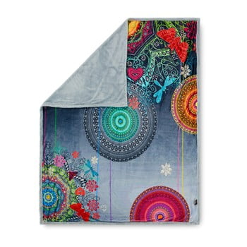 Pled muller textiels lila, 130 x 160 cm