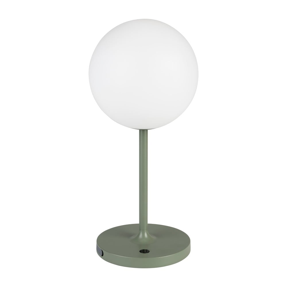 Zelená stmívatelná stolní lampa (výška 33 cm) Hub – White Label