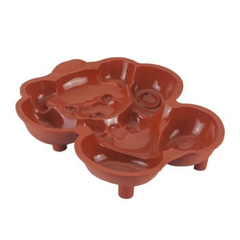Formă din silicon pentru prăjitură în formă de ursuleț metaltex, 24 x 28 cm