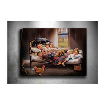 Tablou tablo center happy family, 70 x 50 cm