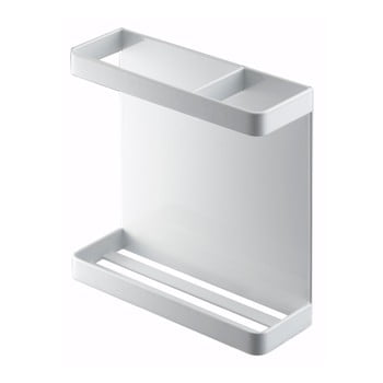 Suport magnetic pentru ustensile de bucătărie yamazaki tower, alb