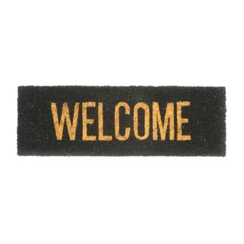 Preș pt living welcome gold coir, 75 x 26 cm