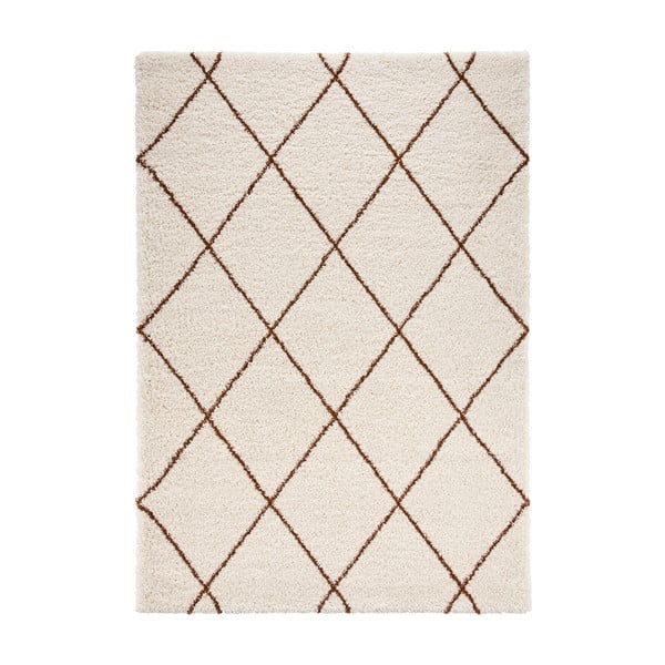 Béžovo-hnědý koberec Mint Rugs Feel, 80 x 150 cm