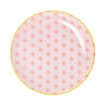 Farfurie mică din porțelan tokyo design studio star, ⌀ 16 cm, roz