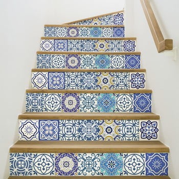 Set 2 autocolante pentru scări ambiance romina, 15 x 105 cm