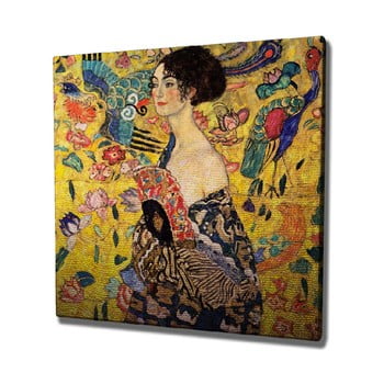 Reproducere tablou pe pânză gustav klimt , 45 x 45 cm