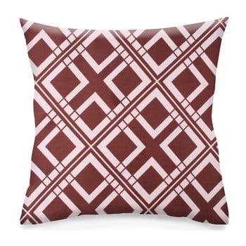 Set 2 fețe de pernă din microfibră decoking hypnosis triangles, 40 x 40 cm