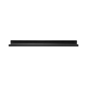 Raft din metal pentru baie blomus, lungime 71 cm, negru