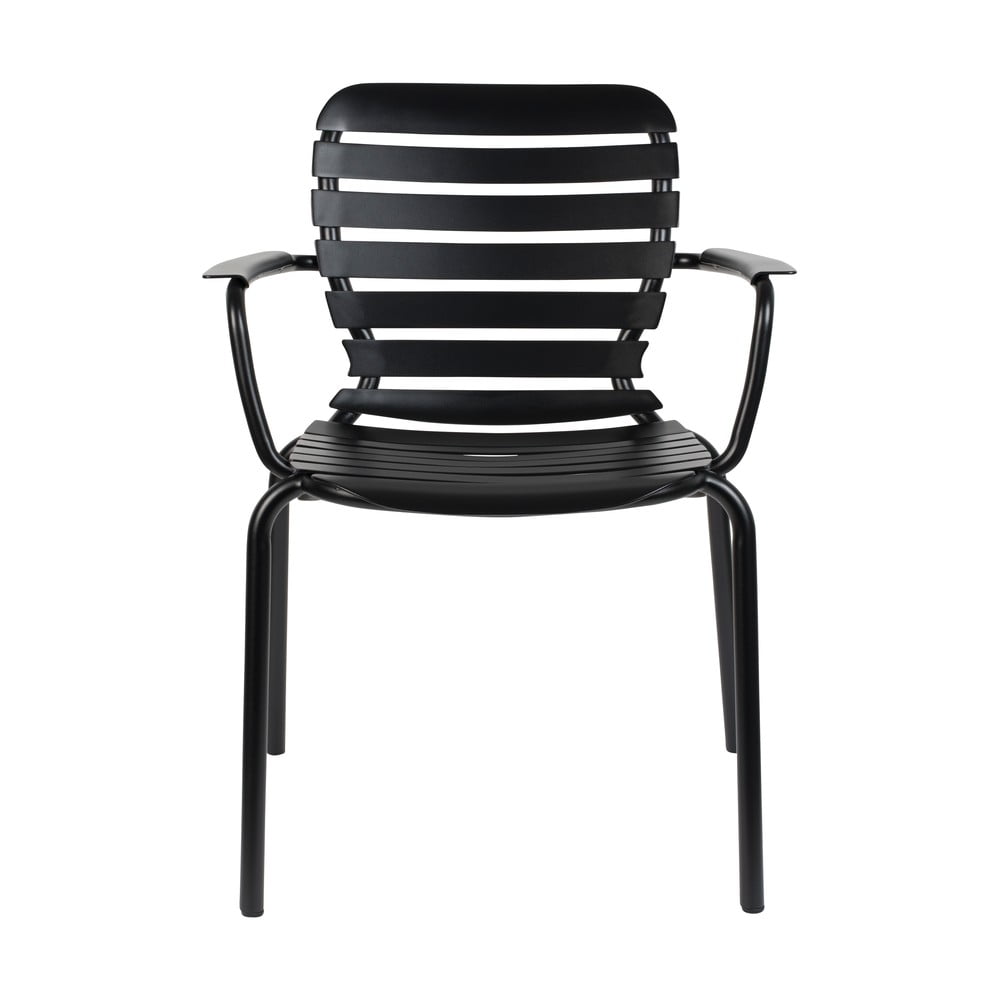 Černá kovová zahradní židle Vondel – Zuiver