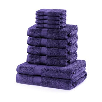 Set 10 prosoape decoking marina purple, mov