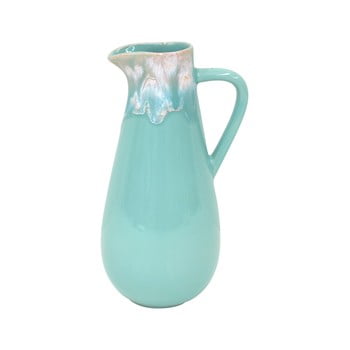 Carafă din gresie ceramică Casafina Taormina, 1,6 l, turcoaz