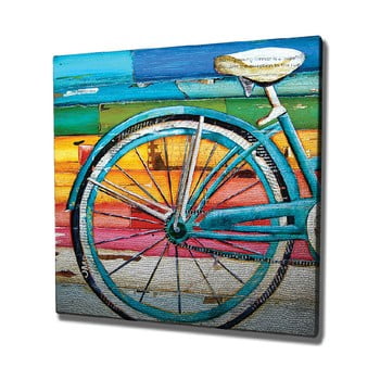 Tablou pe pânză bike, 45 x 45 cm