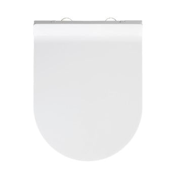 Capac wc cu închidere lentă wenko habos, 46 x 36 cm, alb