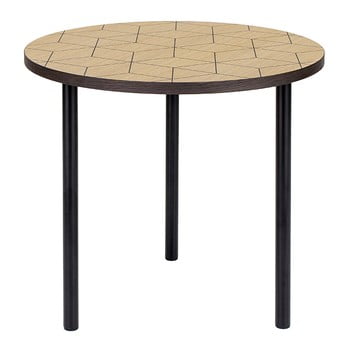 Masă rotundă auxiliară woodman arty triangle 50