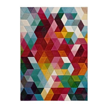 Covor potrivit pentru exterior universal optik multi, 120 x 170 cm