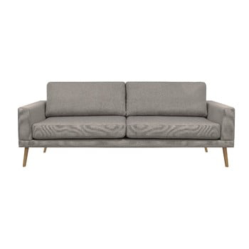 Canapea cu 3 locuri windsor & co sofas vega, gri deschis