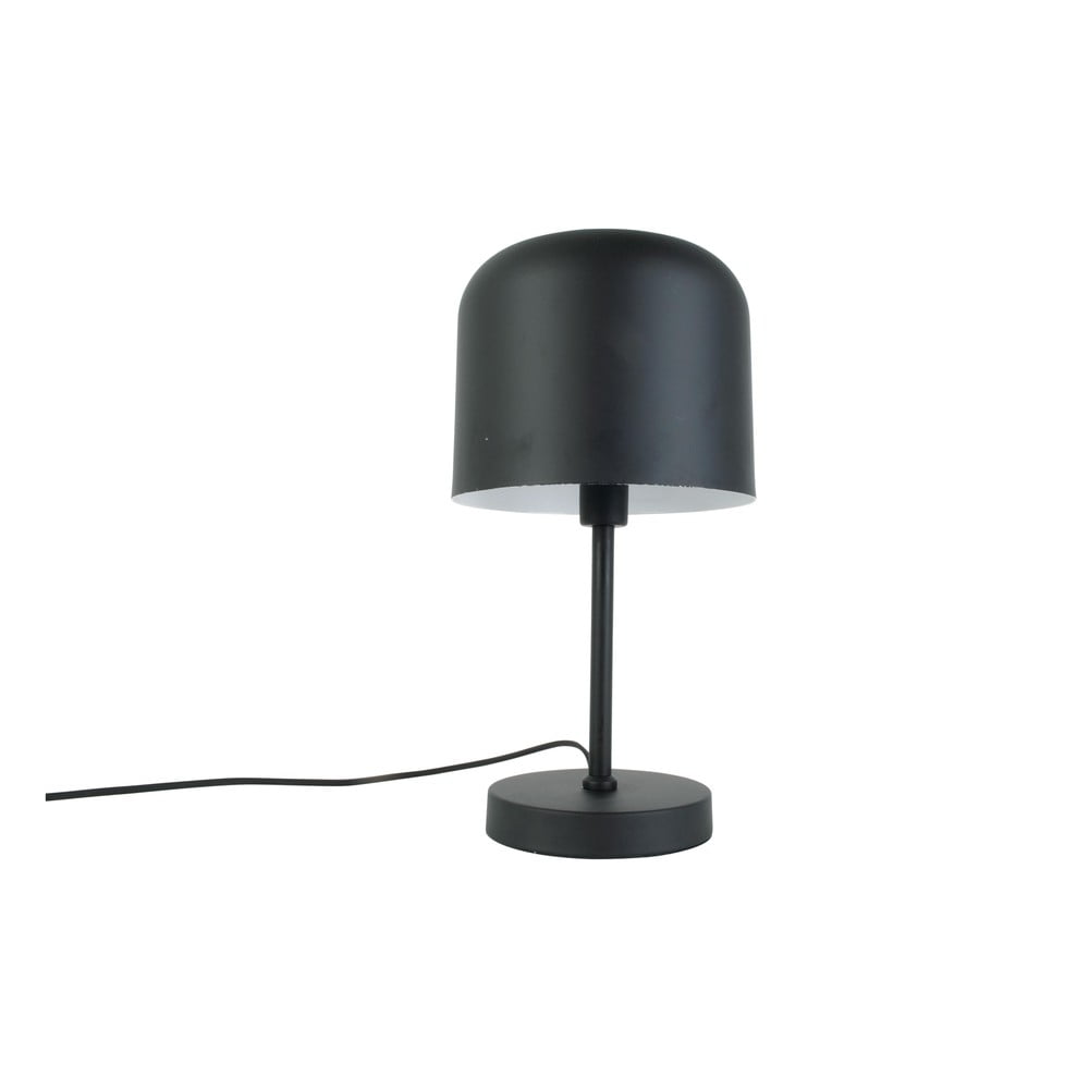 Černá stolní lampa Leitmotiv Capa, výška 39,5 cm