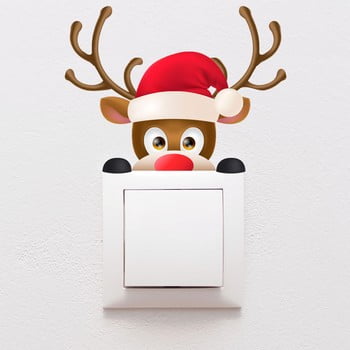 Autocolant de perete ambiance christmas, 10 x 13 cm