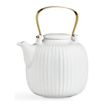 Ceainic kähler design hammershoi, 1,2 l, alb