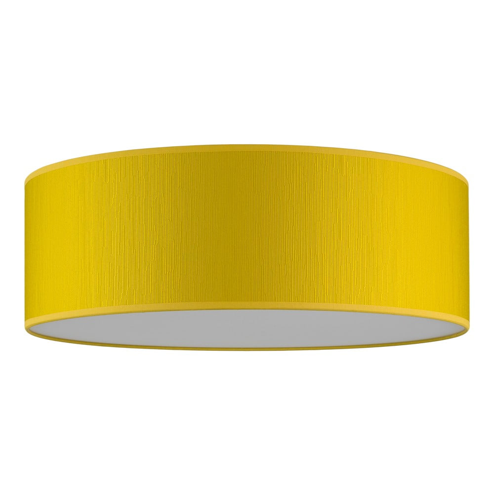 Žluté stropní svítidlo Bulb Attack Doce XL, ⌀ 45 cm