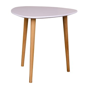 Măsuță auxiliară house nordic genova, înălțime 47,5 cm, alb