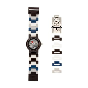 Ceas de mână lego® star wars stormtrooper, alb - negru