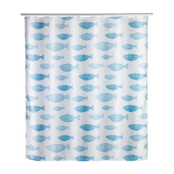 Perdea duș rezistentă la mucegai wenko aquamarin, 120 x 200 cm