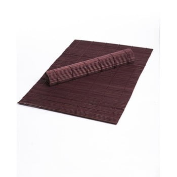 Set 2 suporturi din bambus pentru farfurii bambum, violet