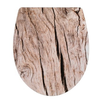 Capac wc cu închidere lentă wenko bois, 45 x 38,8 cm