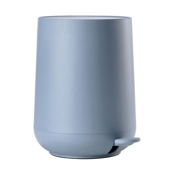 Coș cu pedală pentru baie zone blue fog, 5 l, albastru