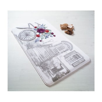 Covoraș de baie confetti bathmats rose basket, 80 x 140 cm, gri