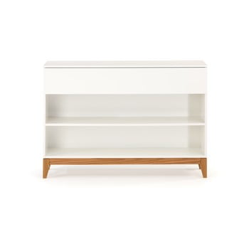 Comodă woodman blanco bookcase, alb