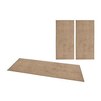 Set 3 covoare hanse home pure, bej