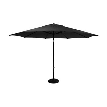 Umbrelă de grădină hartman solar, ø 300 cm, gri închis