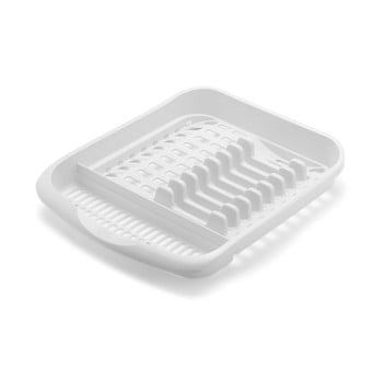 Scurgător vase pentru farfurii addis signature, 39,5 x 33 cm, alb