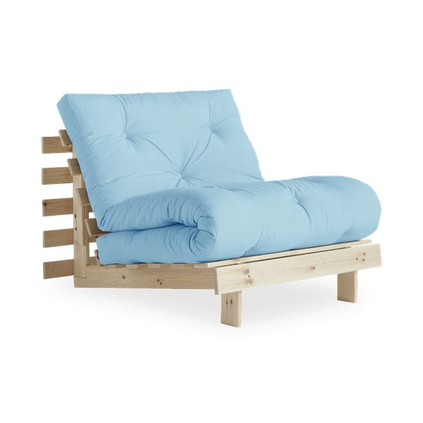 Variabilní křeslo Karup Design Roots Raw/Light Blue