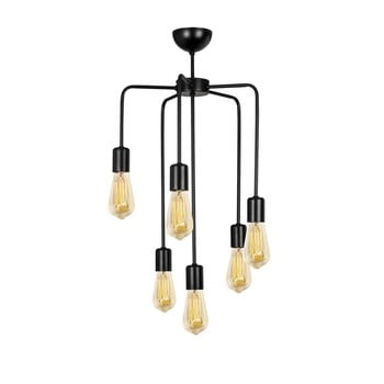 Lustră metalică opviq lights linos, negru
