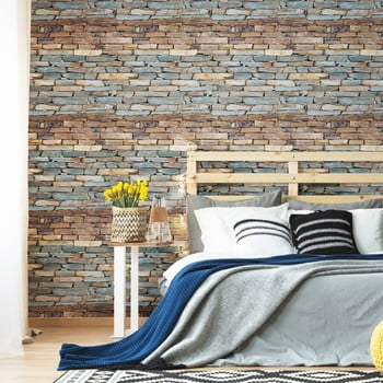 Autocolant pentru perete Ambiance Opal Coast, 40 x 40 cm