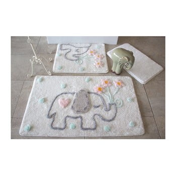 Set 3 covorașe de baie confetti bathmats fil