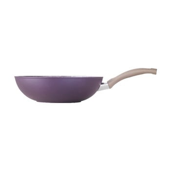 Tigaie wok cu suprafață antiaderentă brandani granitium, ⌀ 32 cm, mov
